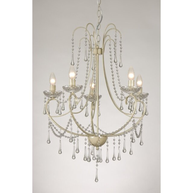 Doubleday 5 - Light Candle Style Chandelier