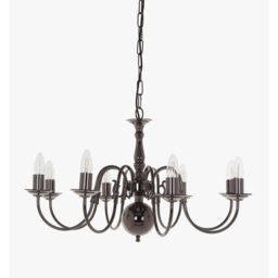 Roosevelt 8 - Light Geometric Chandelier