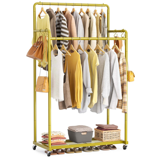 Bonville 72cm Rolling Clothing Rack