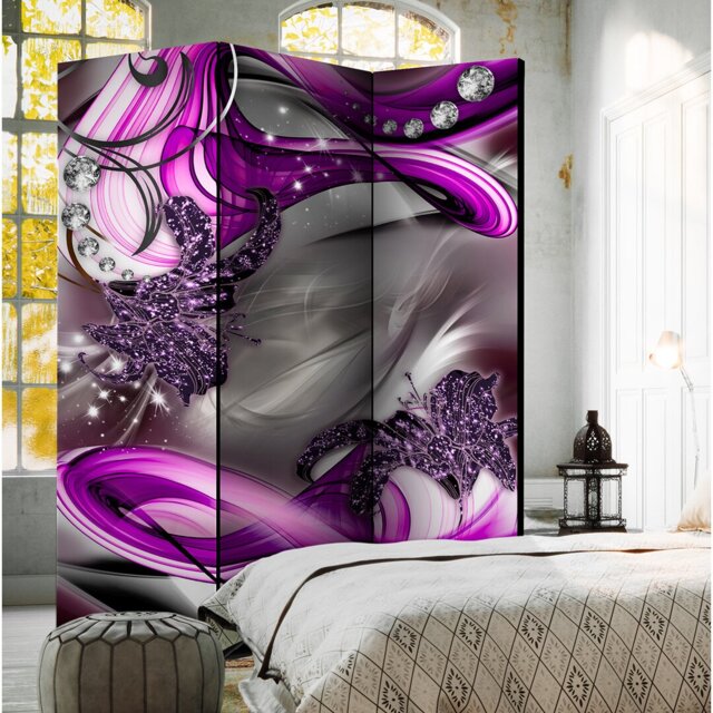 Antony 172cm H Solid Wood Folding Room Divider