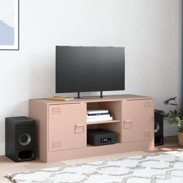 Vidaxl TV stand, 99 x 39 x 44cm, steel