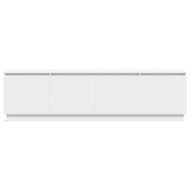 TV Cabinet With LED 180 X 38 X 49 Cm Engineered Wood