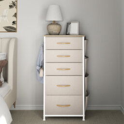 5-Drawer  Chest Of Drawers 45Cm W Bedroom Drawers