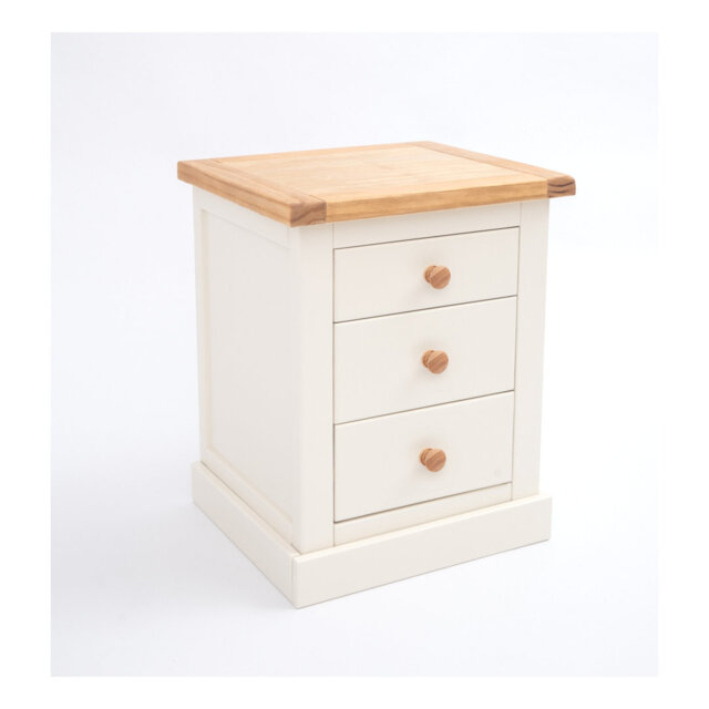 Clayton 45cm W Plywood / Laminate Board Bedside Table