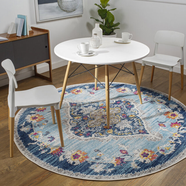 Leaver Blue Rug