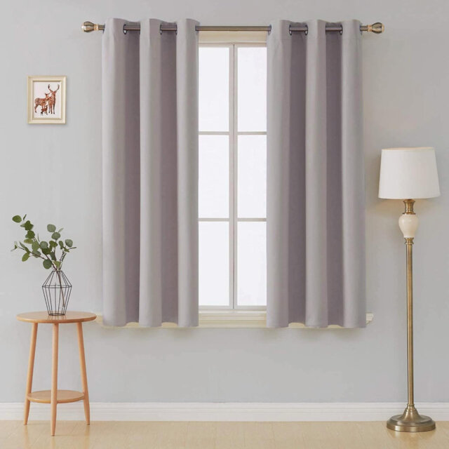 My Home Store Ultra-Soft Blackout Curtains Enguerran with Eyelets and Tie Backs