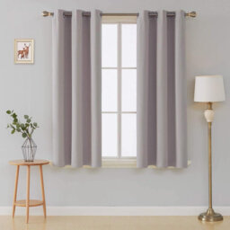 My Home Store Ultra-Soft Blackout Curtains Enguerran with Eyelets and Tie Backs