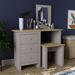Morley Dressing Table with Mirror