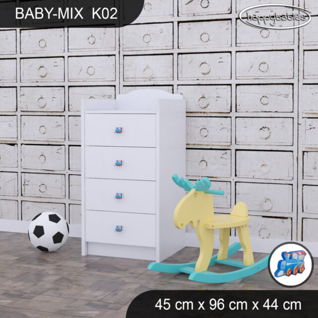 Baby Mix Kids 4 - Drawer Dresser