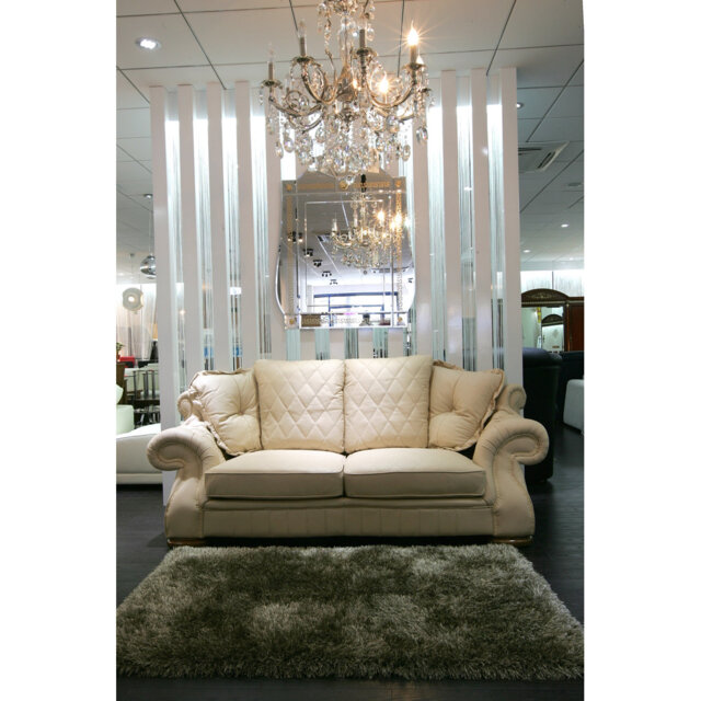 Alexandra Genuine Leather Sofa