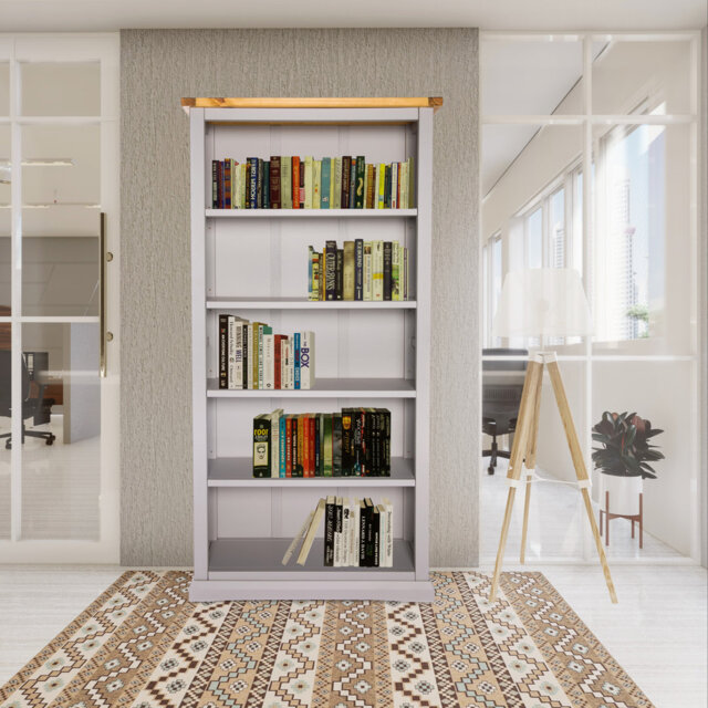Bingham 180cm H x 90cm W Standard Bookcase