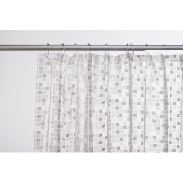 Mosaic Vinyl Shower Curtain