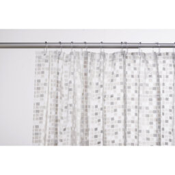 Mosaic Vinyl Shower Curtain