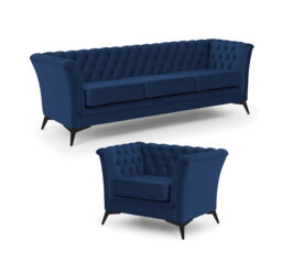 Whitby 2 - Piece Velvet Living Room Set