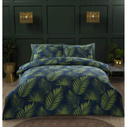 Polyester Floral Duvet Cover with Pillowcases Included