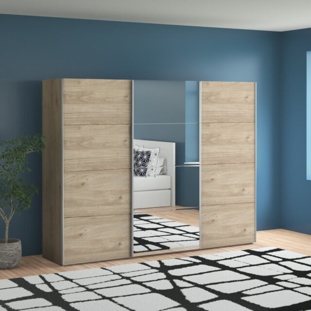 Barlowe 3 Door Sliding Wardrobe