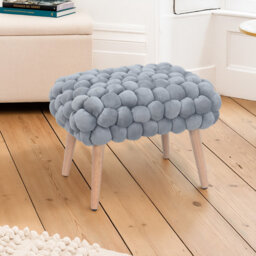 Aciel 56cm Wide Velvet Tufted Rectangle Geometric Shapes Footstool Ottoman