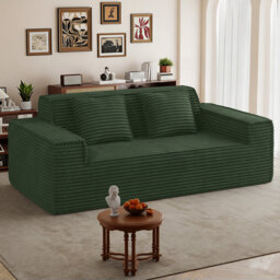 2 Seater Corduroy Loveseat