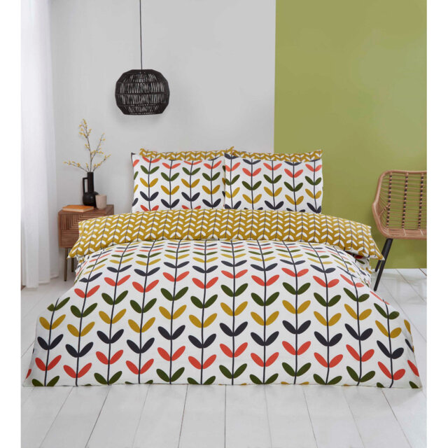 Dupree Microfiber / Polyester Floral Duvet Cover with Pillowcases Included