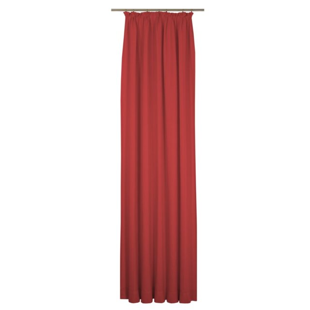 Pearce Synthetic Room Pencil Pleat Curtain, single Panel, opaque