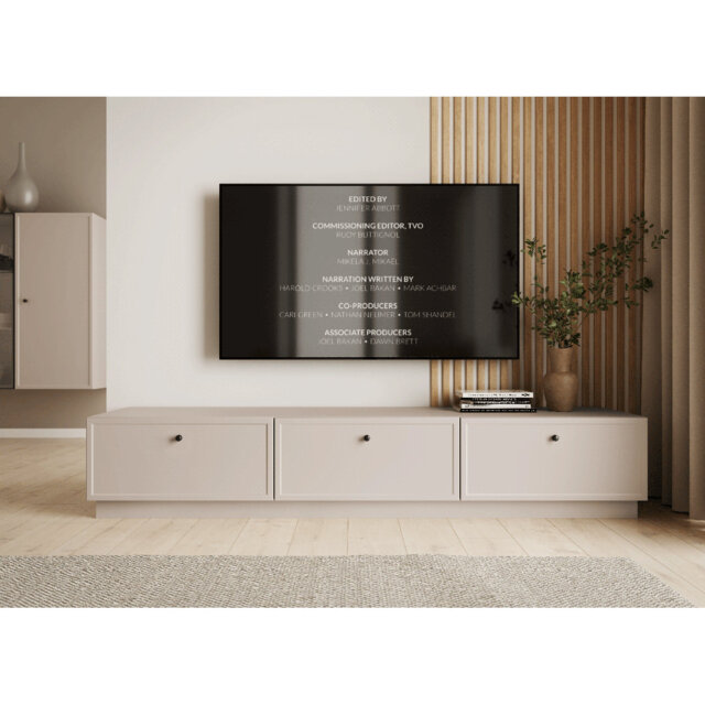 "Bagga Unfinished TV Stand for TVs up to 77"""