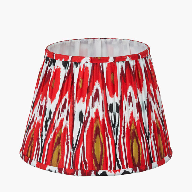 Pleated Cotton Cylinder Shade