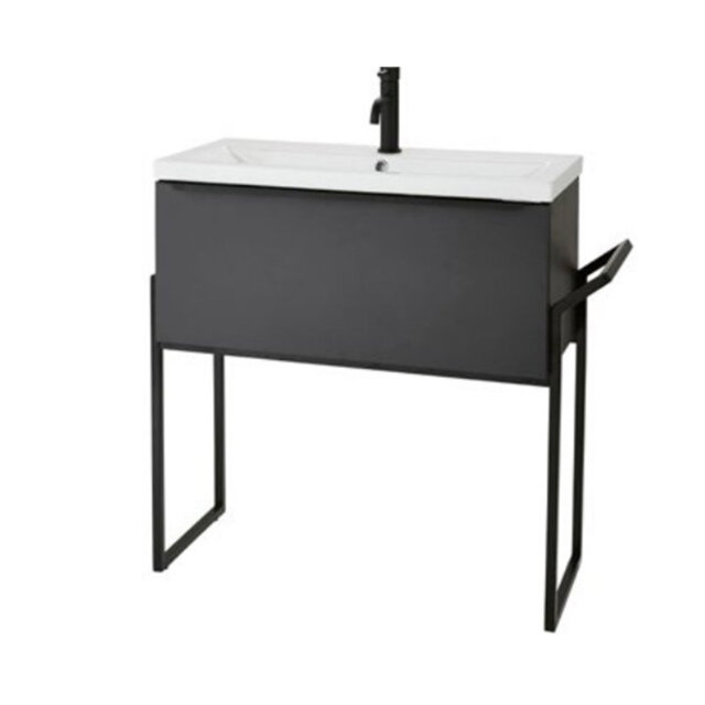 Clifton 500mm Free Standing Single Bathroom Vanity with Vitreous China Basin
