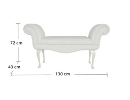 Lemus Polyester Blend Upholstered Bench