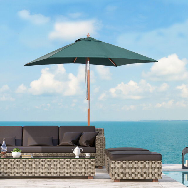 Cyr 2m Rectangular Traditional Parasol