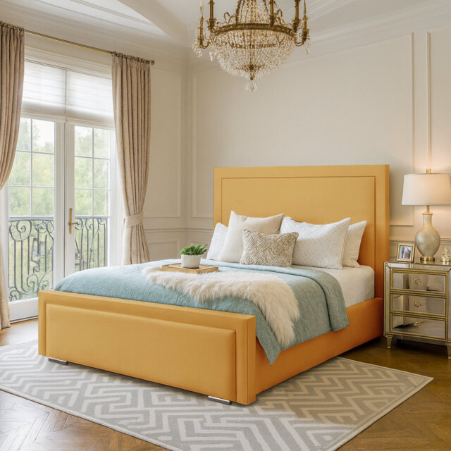 Abhipsa Upholstered Bed