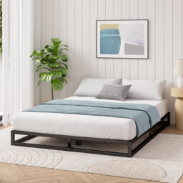 Dekker Metal Platform Bed with Wooden slat support 15cm/6in Height