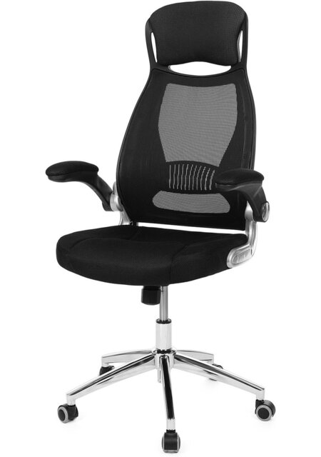 Office Chair High Back, Mesh Office Chair, Swivel Desk Chair, Flip Up Armrests