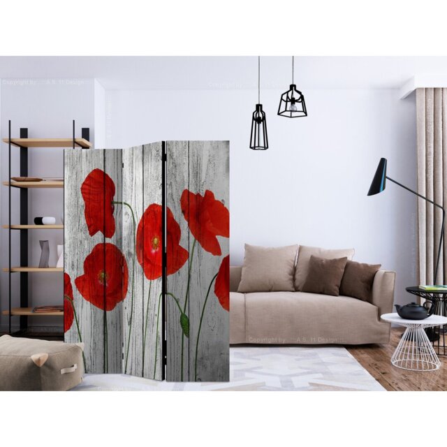 Creline 172cm H Solid Wood Folding Room Divider