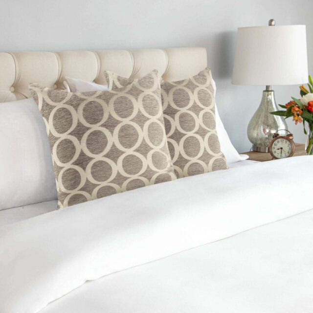Broward Geometric Square Scatter Cushion With Filling