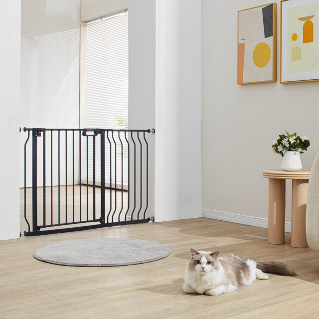 Metal Pressure Mounted Pet Gate