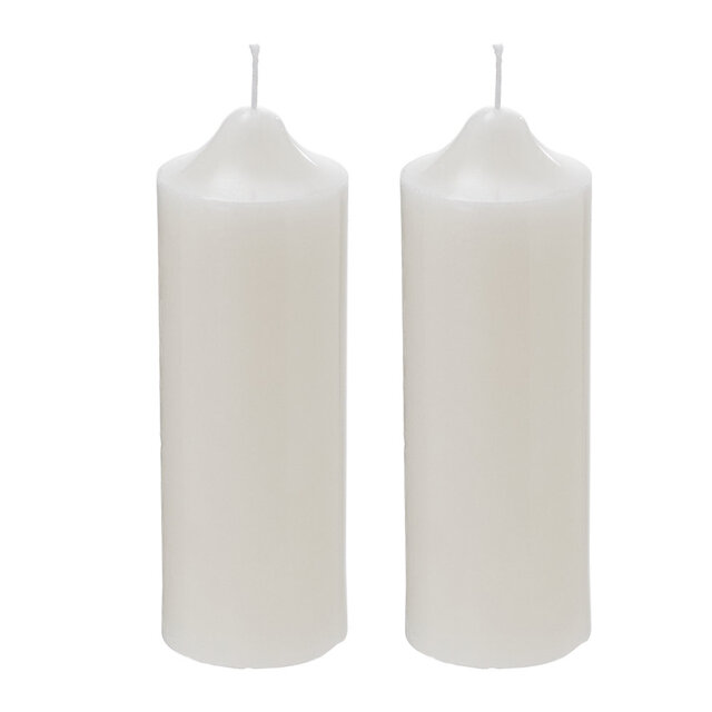 Unscented Pillar Candle