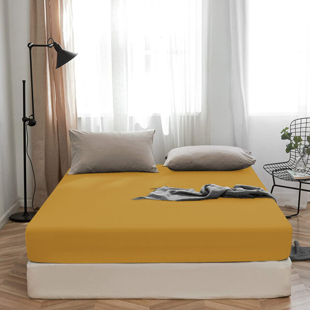 Super Soft 200 Thread Count Microfiber Brushed Fitted Bed Sheet
