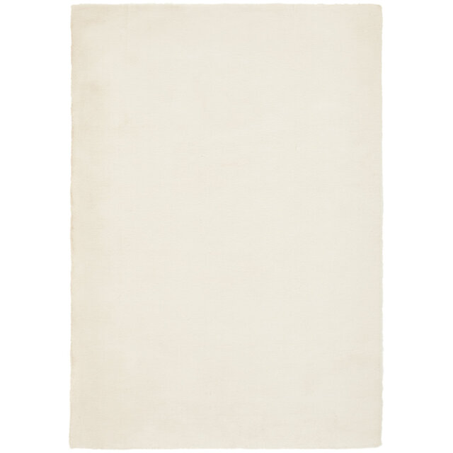 Kiera Ultrasoft Faux Fur Flokati Cream Rug