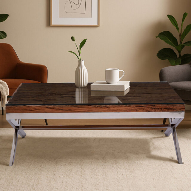 Thane Cross Legs Coffee Table