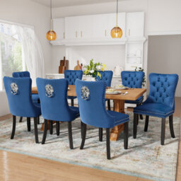 Modern Velvet Dining Chairs Dining Room Chairs Set of 8