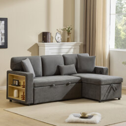 3 Seater Fabric Sofa Bed