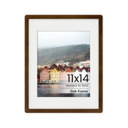 Brown Solid Wood Storage Picture Frame