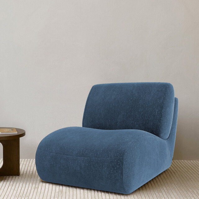 Nita Swivel 84.1 Cm Wide Swivel Lounge Chair