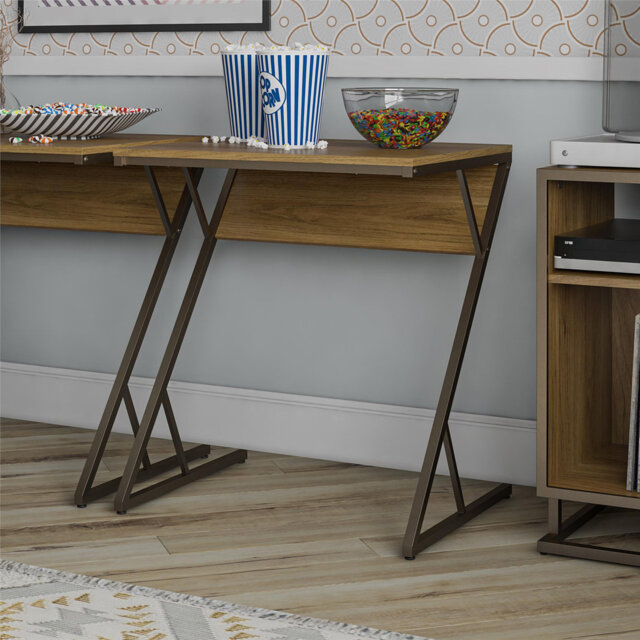 Metal Base Writing Desk