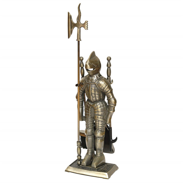 Haverly Piece Iron Fireplace Tool Set