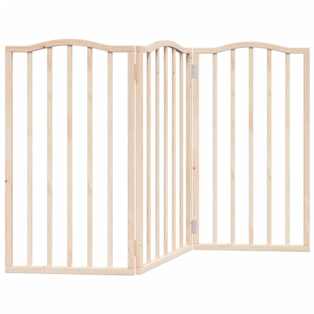 Archie & Oscar Dog Gate Foldable 3 Panels 150 Cm Poplar Wood