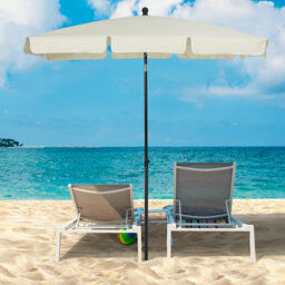 2m x 1.2m Rectangular Parasol Rosenda