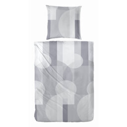 Anoushka Cotton Geometric Duvet Cover Set with Pillow Shams Included