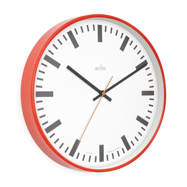 Acctim Victor 30cm Bright Station Wall Clock Jam