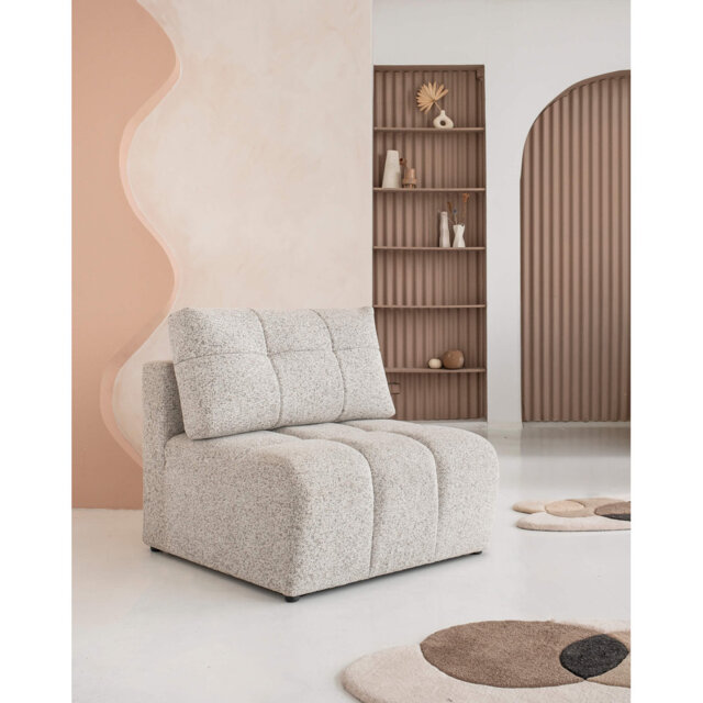 Lulu Upholstered Armless Chair